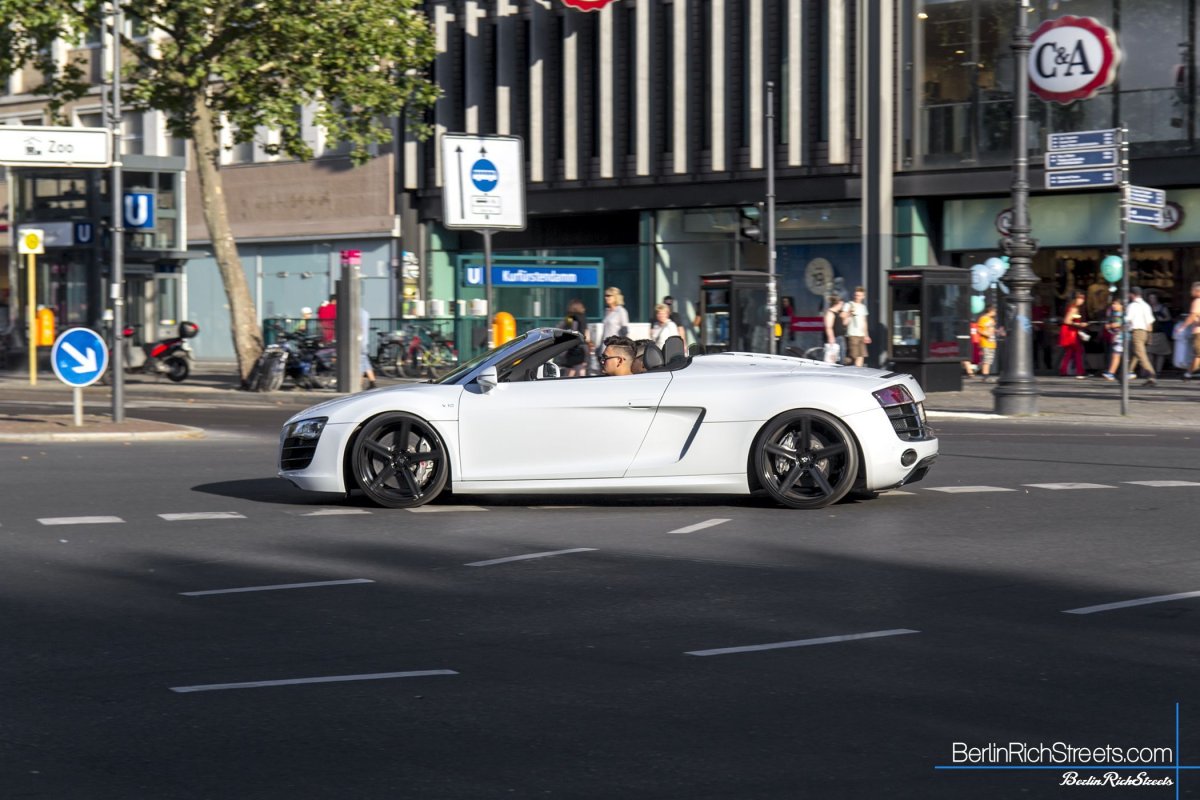 Audi R8 V10 Spyder spotted in Berlin — BerlinRichStreets